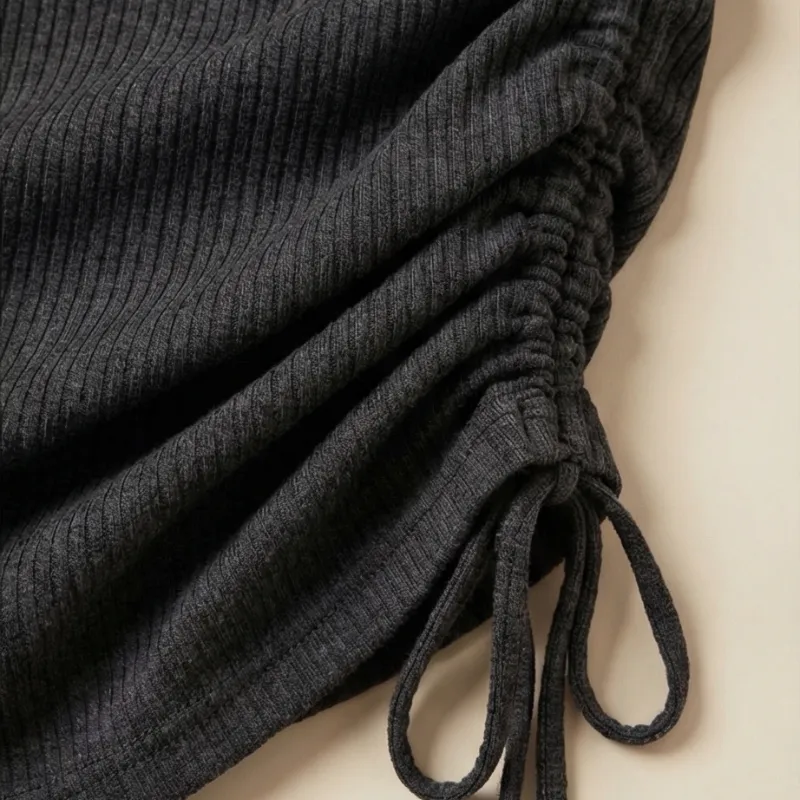 🖤 Vestido negro manga larga