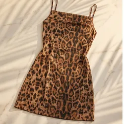 🐆 Vestido playero animal print