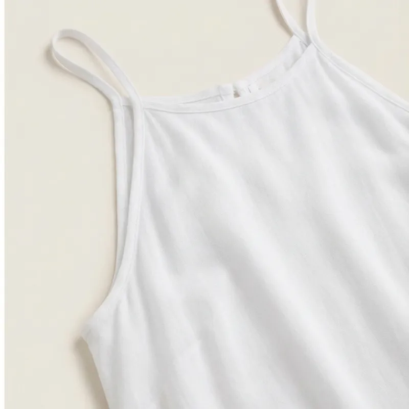 🤍 Vestido playero blanco