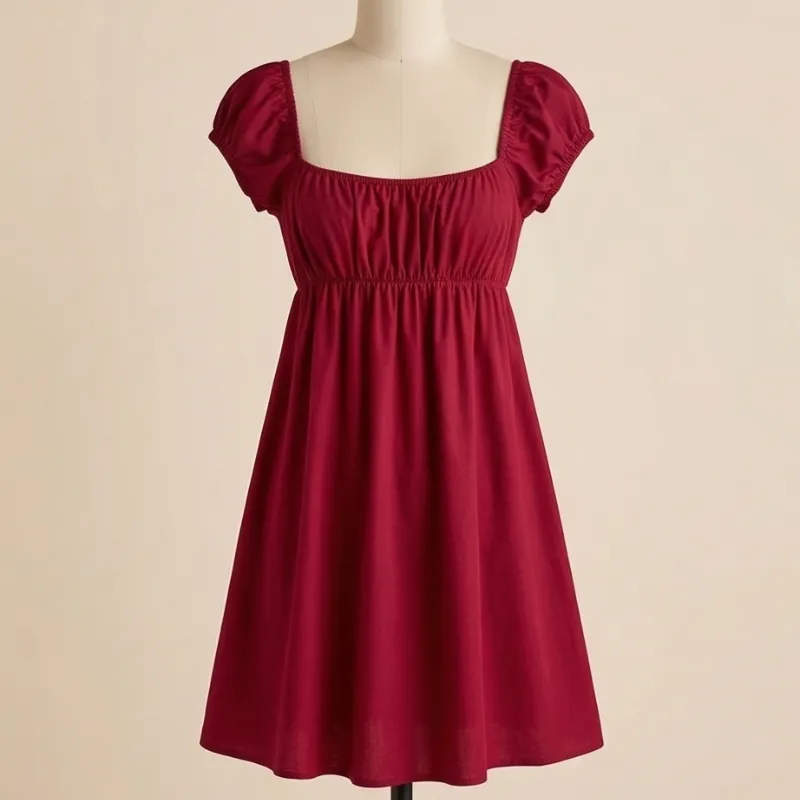 ❤️ Vestido rojo clásico