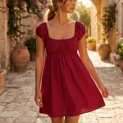 ❤️ Vestido rojo clásico