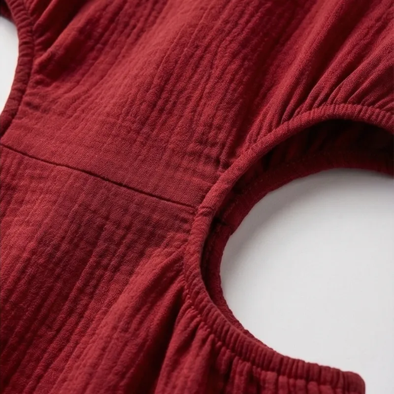 ❤️ Vestido rojo cut-out