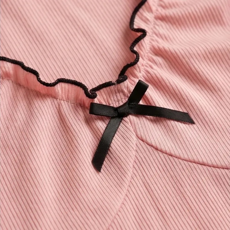 💗 Vestido rosado delicado