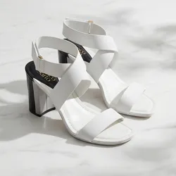 White Summer Sandals 🤍