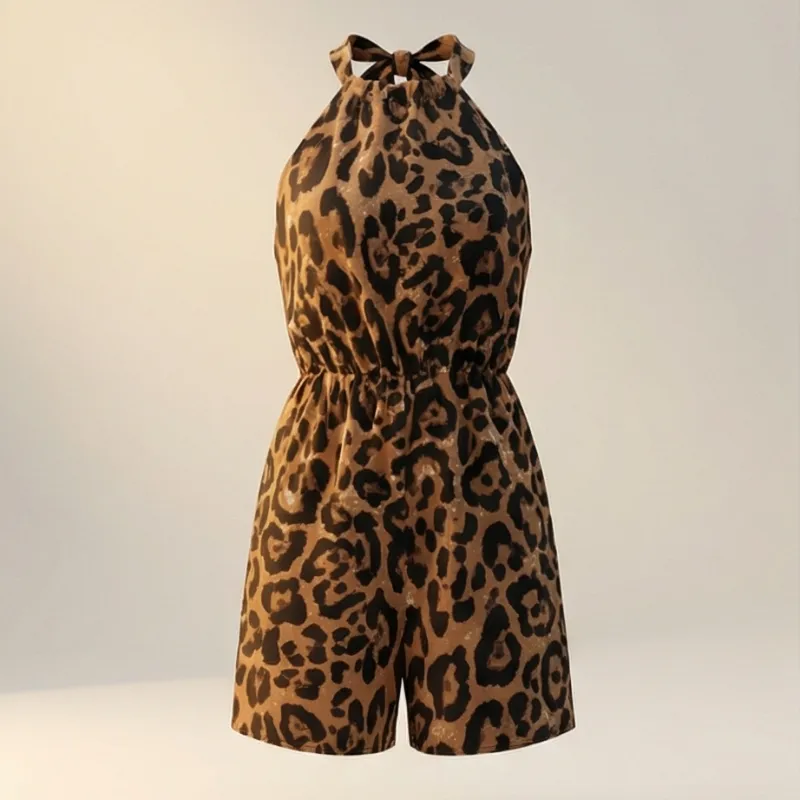 🐆 Wild Chic Romper