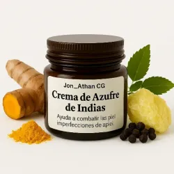 Crema de azufre de indias 30 grs