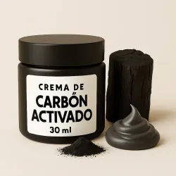 Crema de carbón activado 30 grs