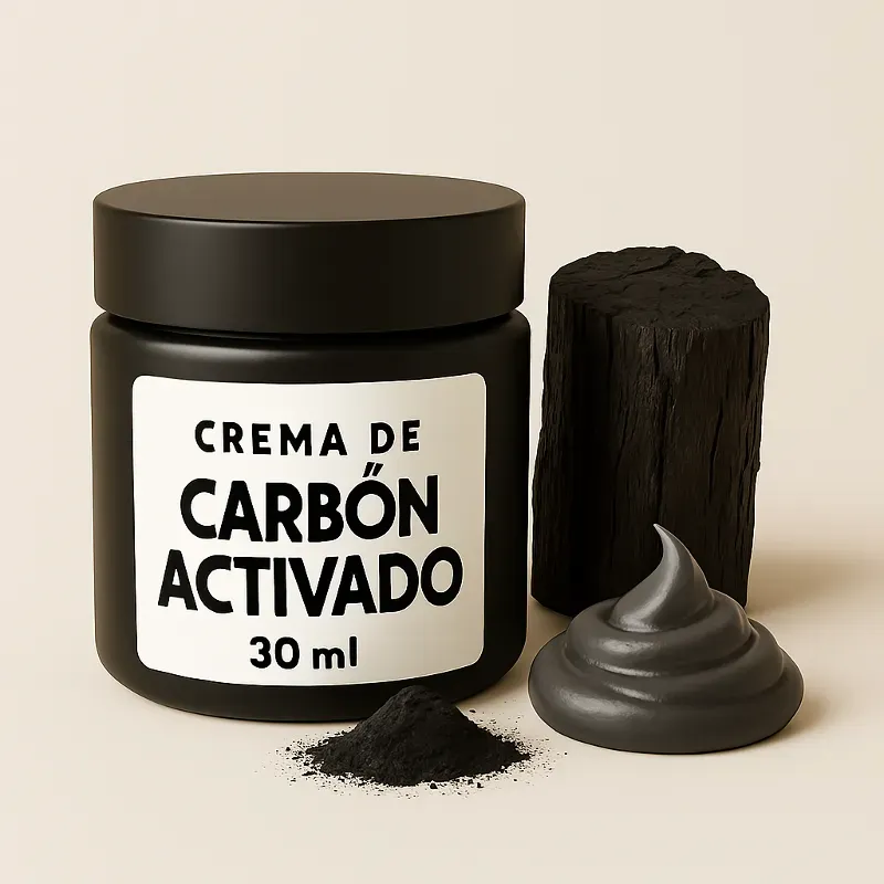 Crema de carbón activado 30 grs