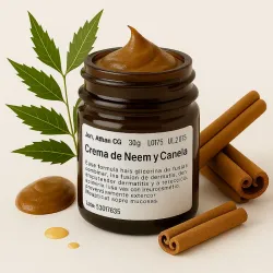 Crema de neem con canela 30 grs