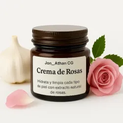 Crema de rosas 30 grs