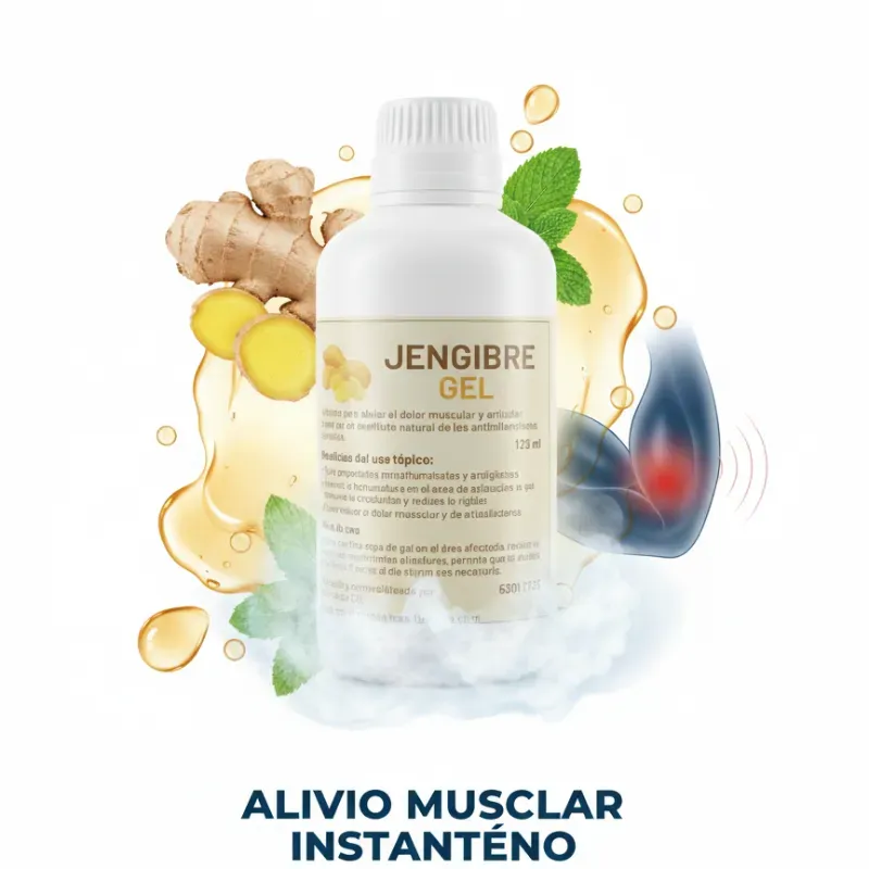 Gel de jengibre 