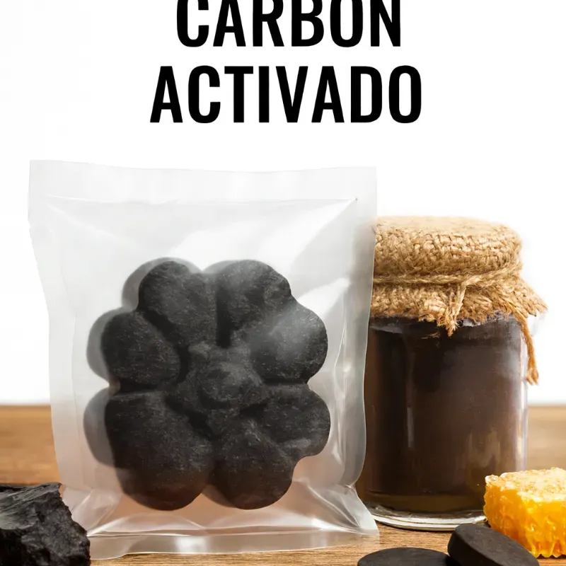 Jabón de carbón activado 120 gr