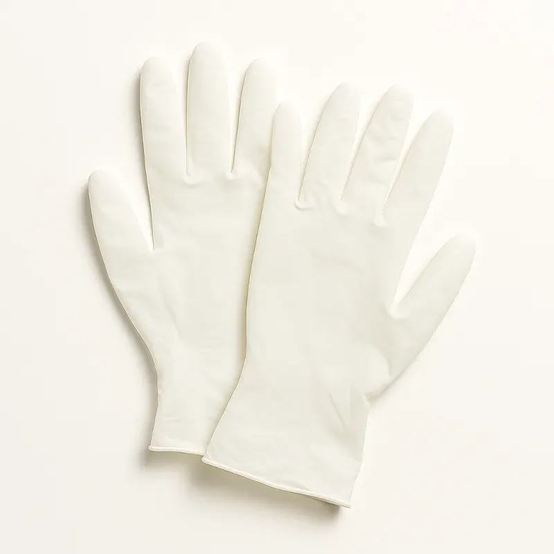 Juego de guantes de látex 