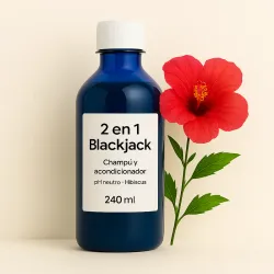 Shampoo Black Jack 2 en 1 240 ml