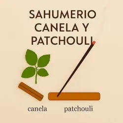 Varilla de incienso canela y patchouli