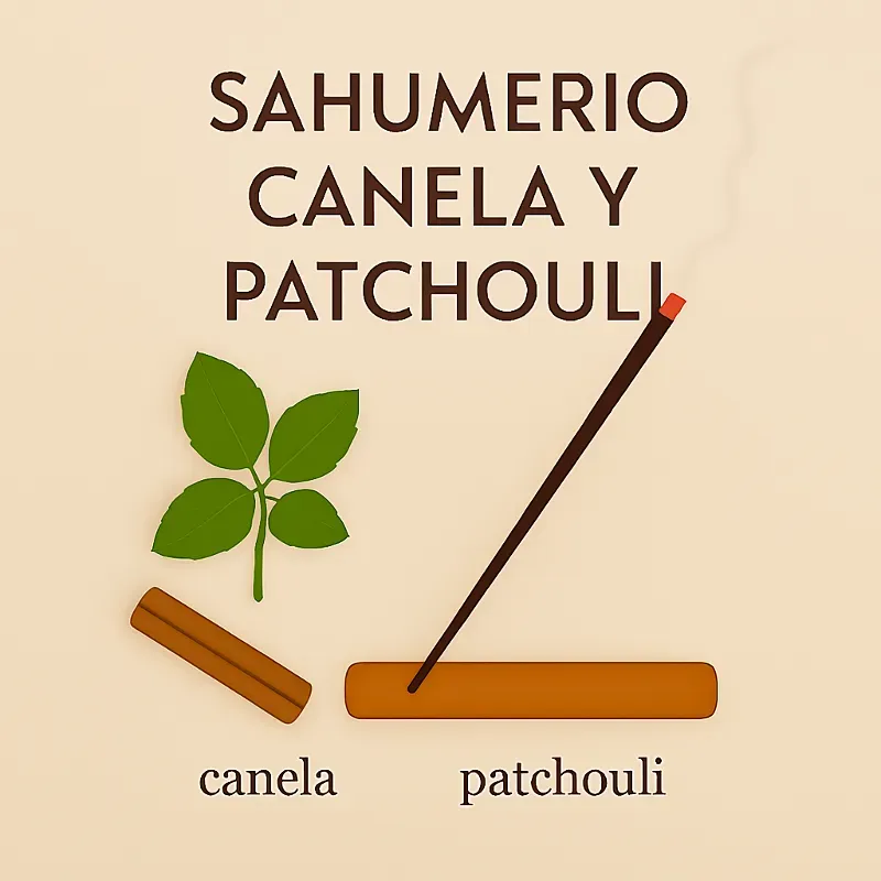 Varilla de incienso canela y patchouli