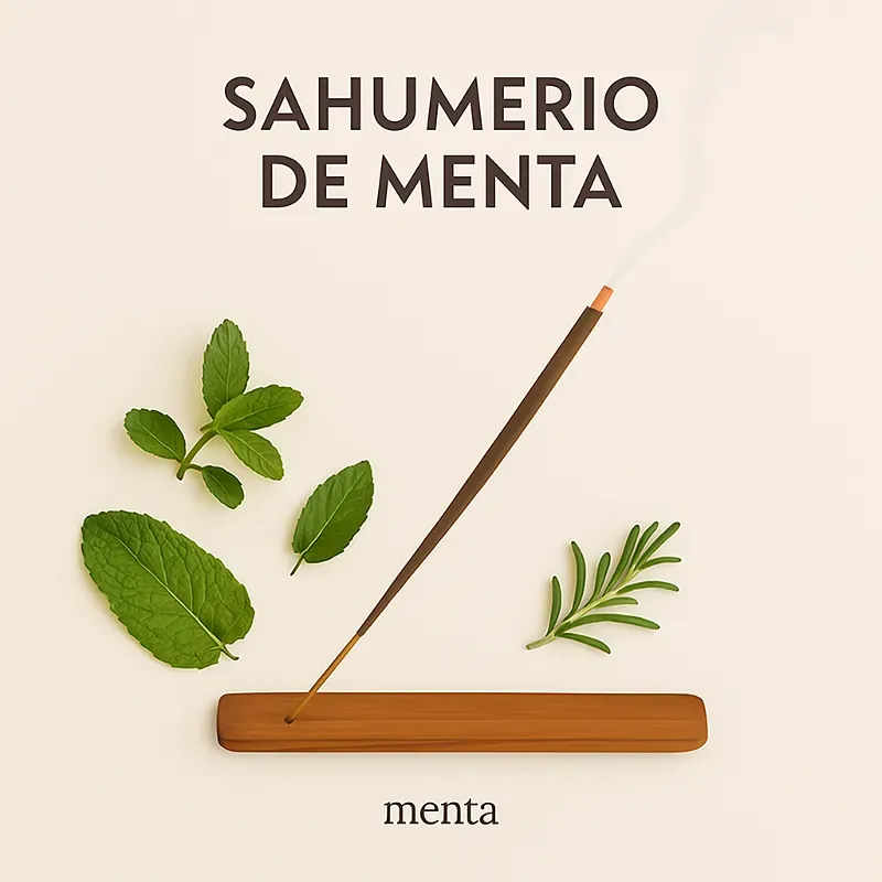 Varilla de incienso de menta
