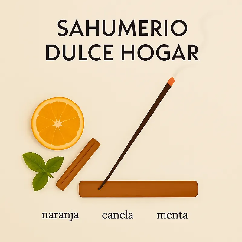 Varilla de incienso dulce hogar