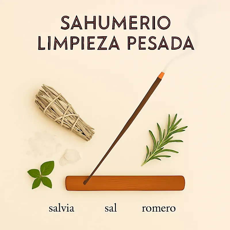 Varilla de incienso limpieza pesada