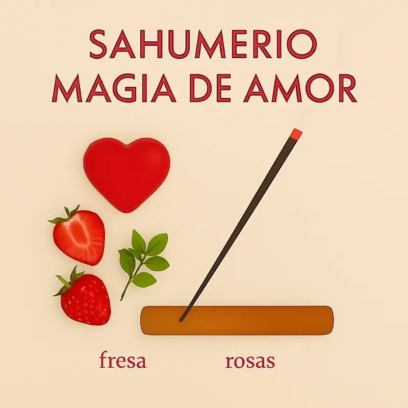 Varilla de incienso magia de amor