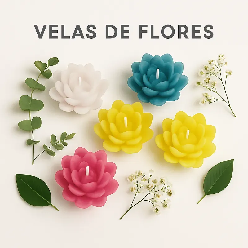 Velas de Flores