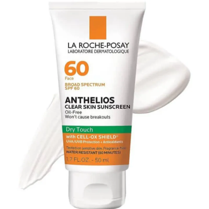 Anthelios Clear Skin Face Protector solar para piel grasa SPF 60. 50ml