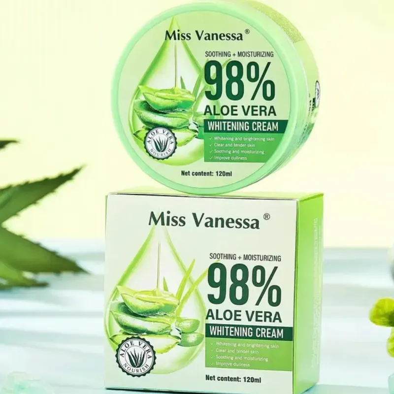 Crema blanqueadora de Aloe Vera