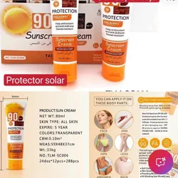 Protector solar spf 90