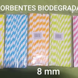 Absorbente biodegradable 8mm