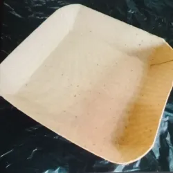Bandeja de cartulina cuadrada