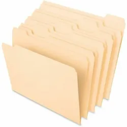 Carpeta amarilla 8½x13