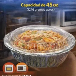 ENVASE CIRCULAR DE ALUMINIO