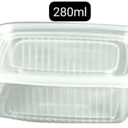 Envase cuadrado 280ml (9.5oz)