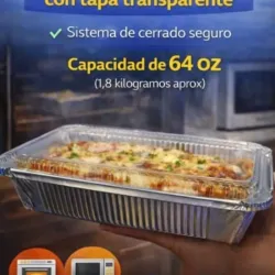 ENVASE CUADRADO ALUMINIO