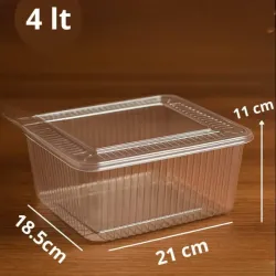 ENVASE CUADRADO ESPECIAL 4LT