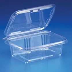 ENVASE OVALADO c/tapa bisagra 16oz