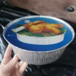 Molde circular aluminio 42oz