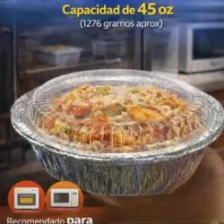 Molde circular aluminio 45oz