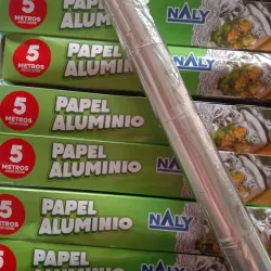 Papel de aluminio 5 METROS 