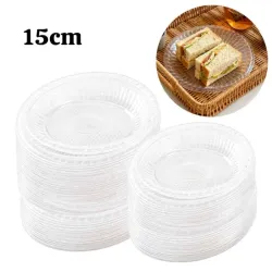 Plato transparente 15cm