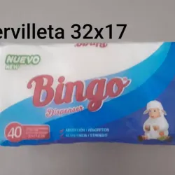 Servilleta bingo 23x17