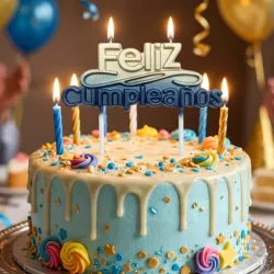 Set vela FELIZ CUMPLEAÑOS