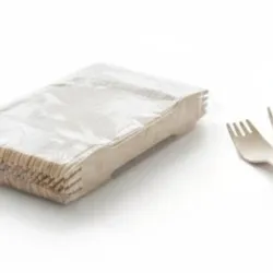 Tenedor de madera