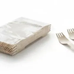 Tenedor de madera
