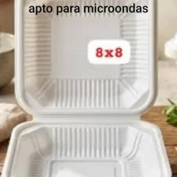 Termopack plástico 8x8 (para microondas)