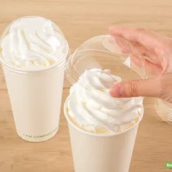 Vaso Biodegradable 12oz t/cúpula