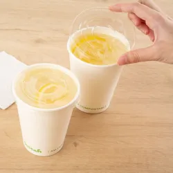 Vaso Biodegradable 12oz t/plana