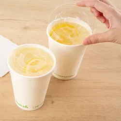 Vaso Biodegradable 16oz t/plana