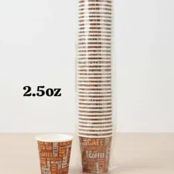 Vaso biodegradable 2.5oz