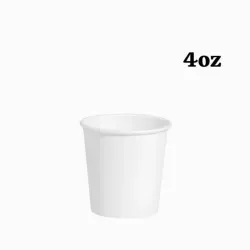Vaso biodegradable 4oz